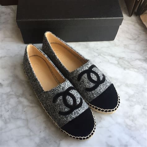 espadrille shoes chanel|chanel espadrilles shoes for women.